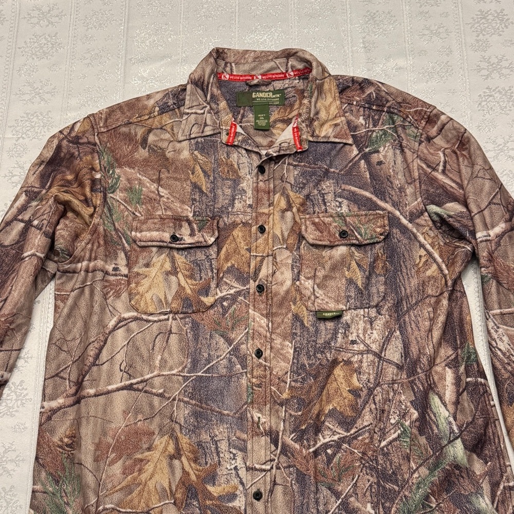 Gander Mountain Men's Woodland Camo Shirt Jacket